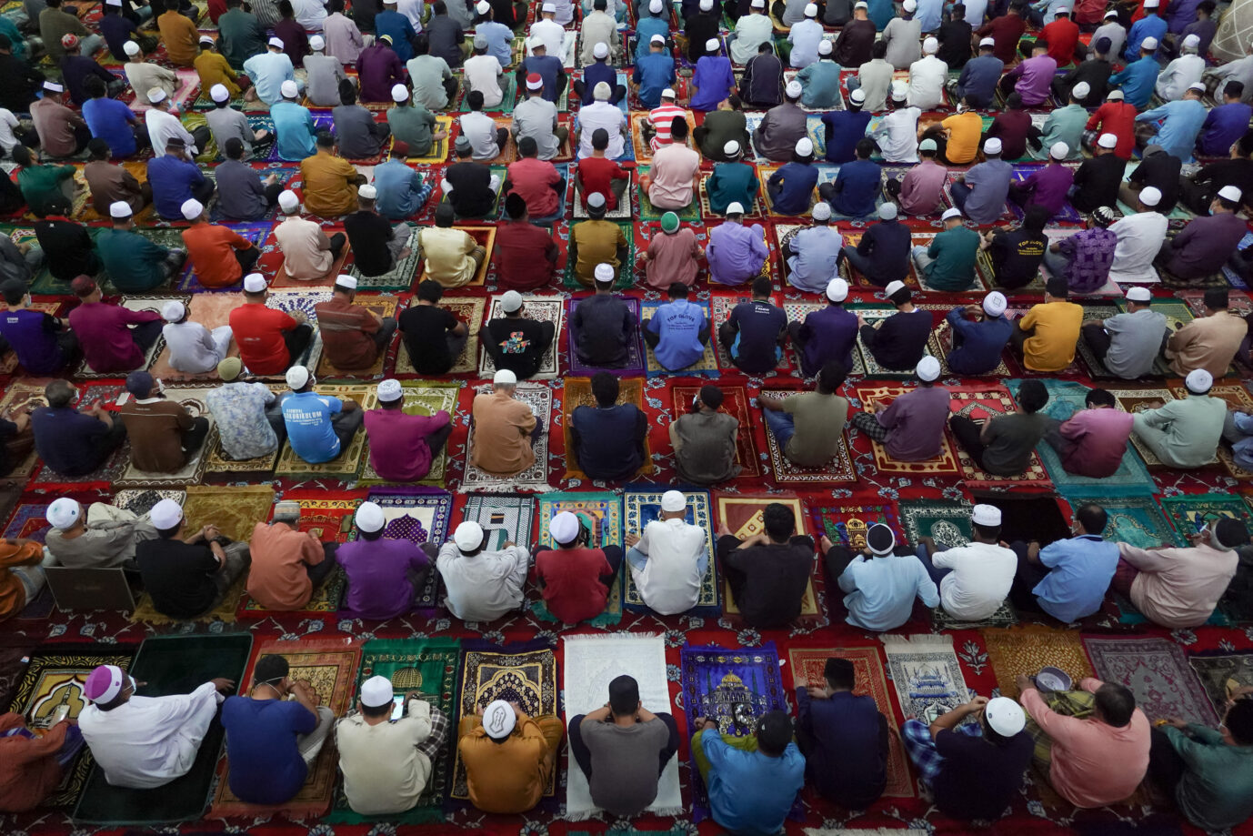 Ein Freitagsgebet in Malaysia