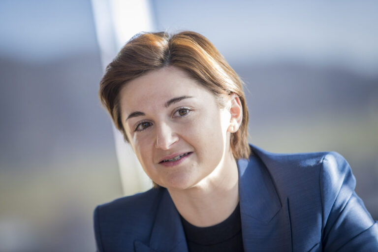 Die Politik im Bundesland Salzburg trägt ihre Handschrift: Marlene Svazek (FPÖ). Foto: picture alliance / Neumayr Fotografie Christian Leo /