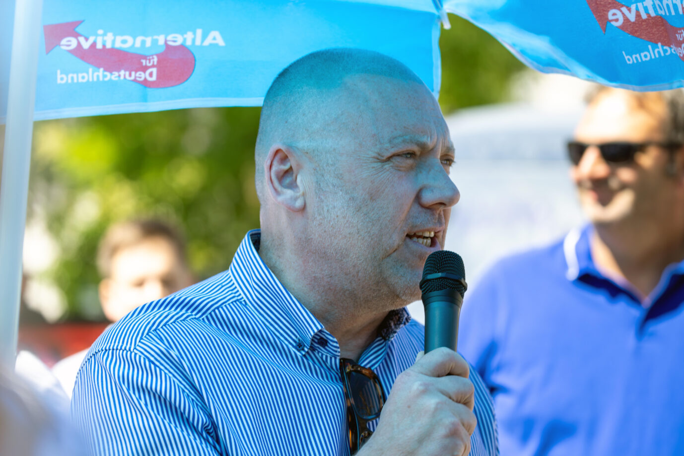 Will Bürgermeister von Ludwigshafen werden: Joachim Paul (AfD). Foto: picture alliance / CHROMORANGE | Udo Herrmann