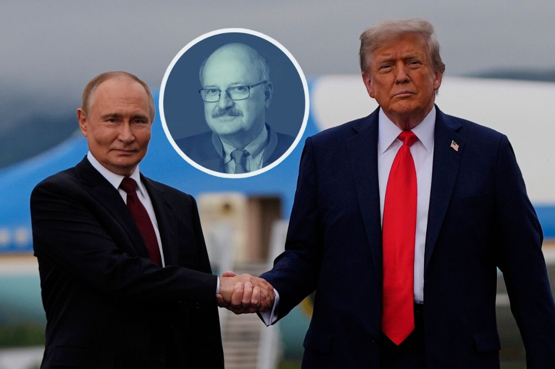 Rußlands Präsident Wladimir Putin und US-Präsident Donald Trump: Verhandeln über die Zukunft der Ukraine. (Themenbild/Collage)