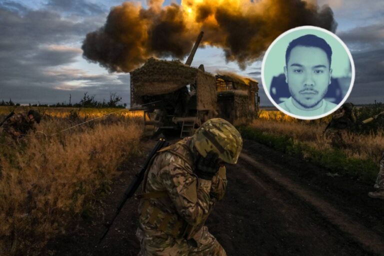Das Bild zeigt russische Soldaten, die eine Rakete abfeuern. Moskau erzielt Geländergewinne, aber die ukrainische Waffenproduktion wird immer besser.