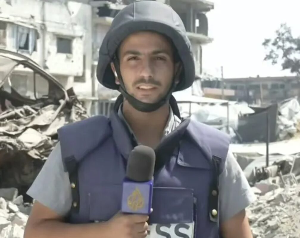 Wurde in Gaza getötet: Der Journalist Anas al-Sharif. Foto: Archiv