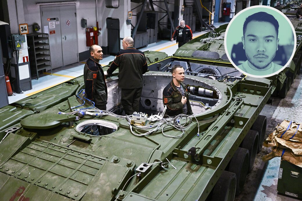 Panzerproduktion für Putin: Rußlands Wirtschaft konzentriert sich auf den Krieg.