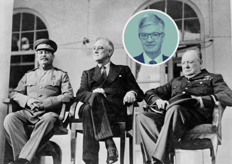 Von der Kollektivschuld der Deutschen überzeugt? Die Staatschefs der Anti-Hitler-Koalition berieten bei der Konferenz in Teheran auch über den Umgang mit den Deutschen.