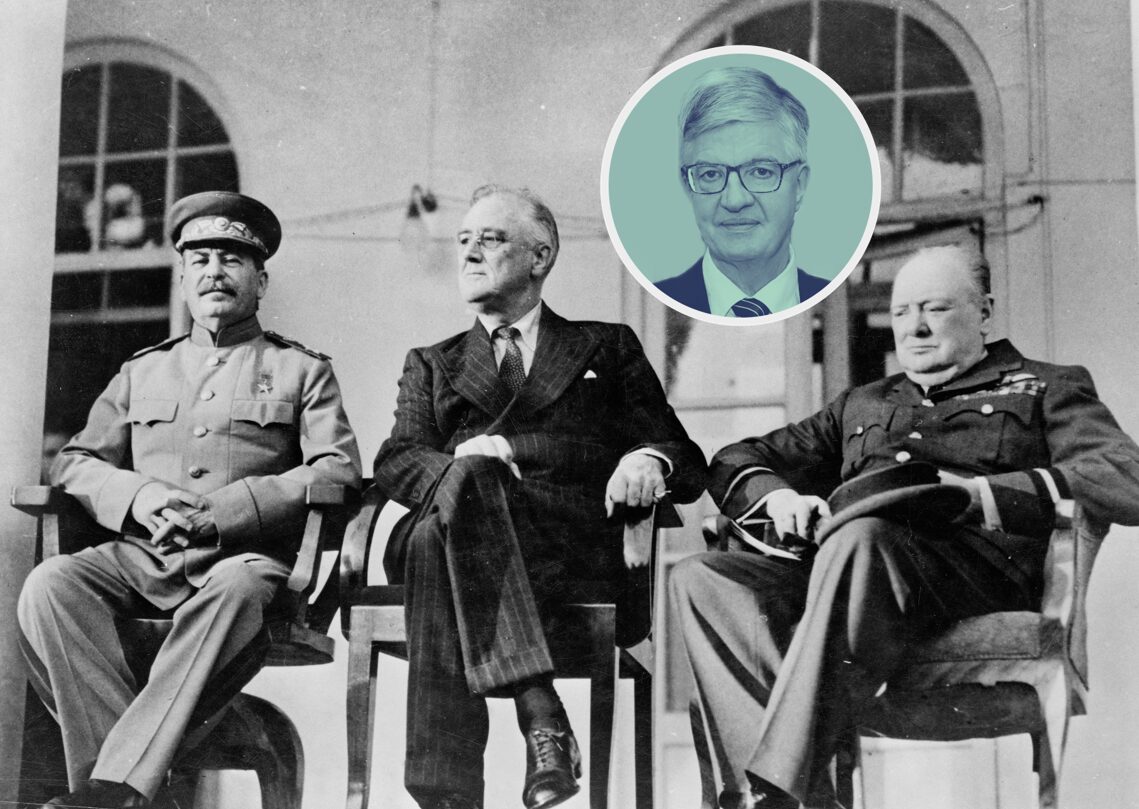 Von der Kollektivschuld der Deutschen überzeugt? Die Staatschefs der Anti-Hitler-Koalition berieten bei der Konferenz in Teheran auch über den Umgang mit den Deutschen.