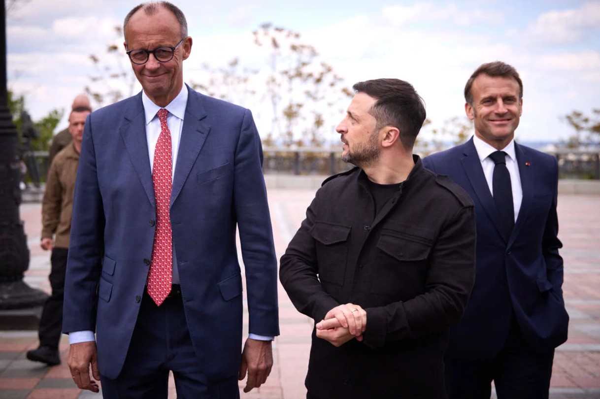 Bringt Unterstützung aus Europa mit: Der Präsident der Ukraine, Wolodymyr Selenskyj, geriet bei seinem letzten Besuch in Washington mit US-Präsident Trump aneinander.