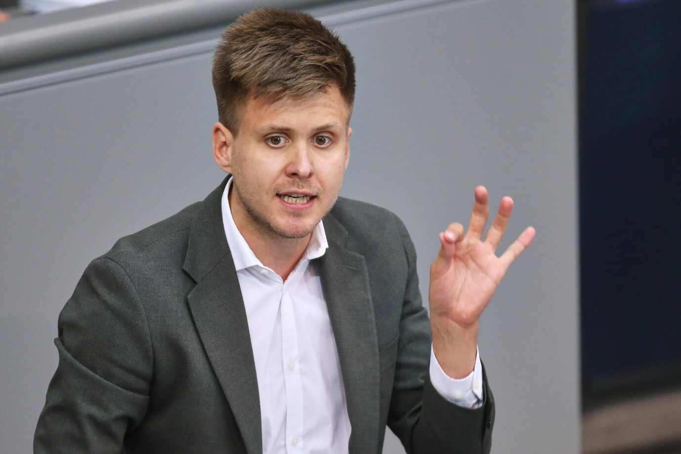 Der Grünen-Bundestagsabgeordnete Max Lucas