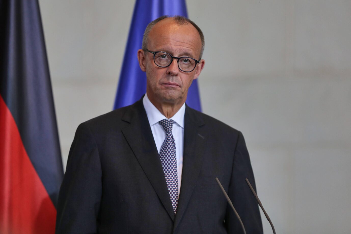 Spaltet mit seiner Entscheidung die eigene Partei: Bundeskanzler Friedrich Merz (CDU). Foto: IMAGO / dts Nachrichtenagentur