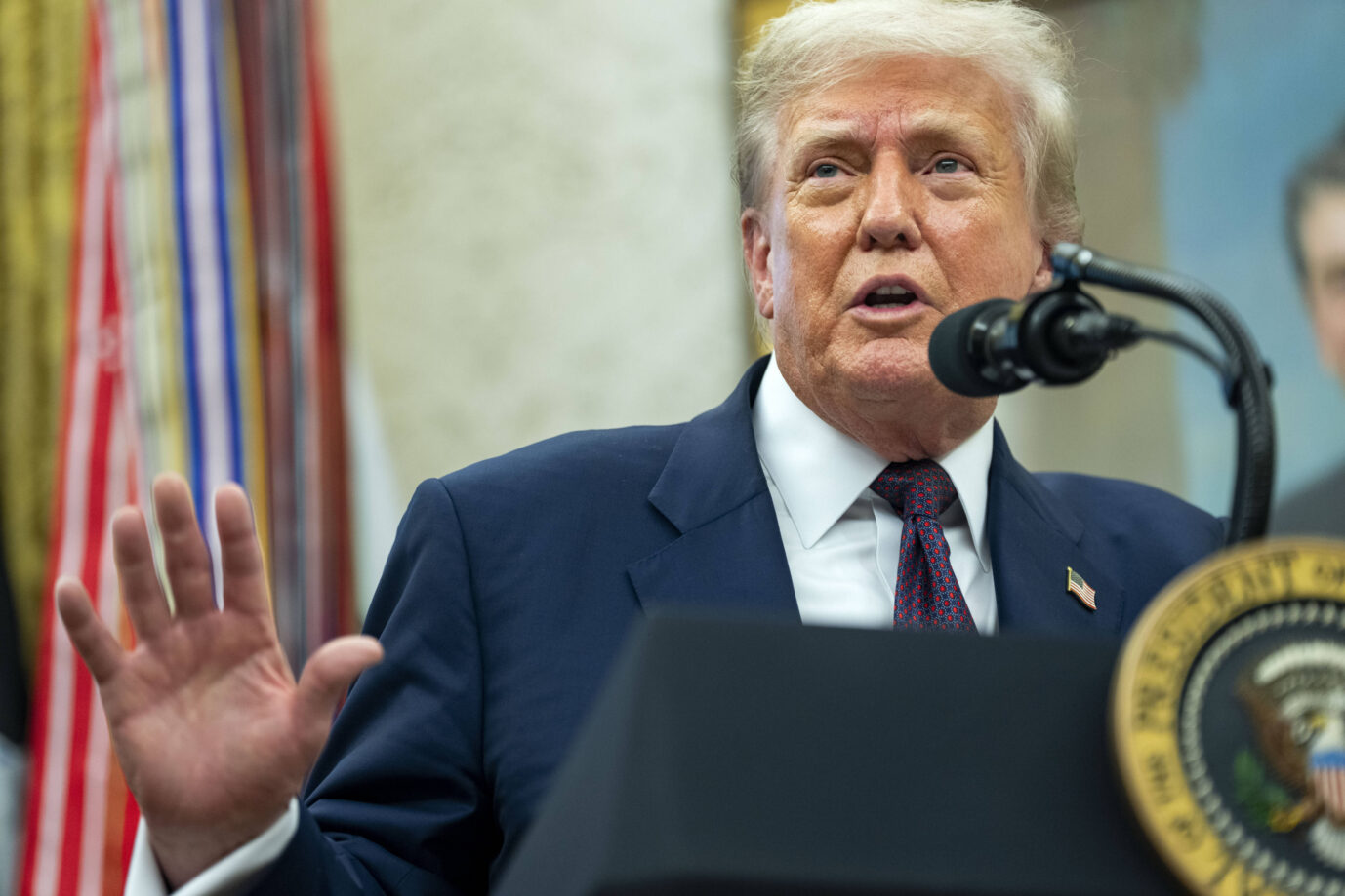 Wird er sich schon bald persönlich mit Putin treffen? US-Präsident Donald Trump. Foto: IMAGO / UPI Photo