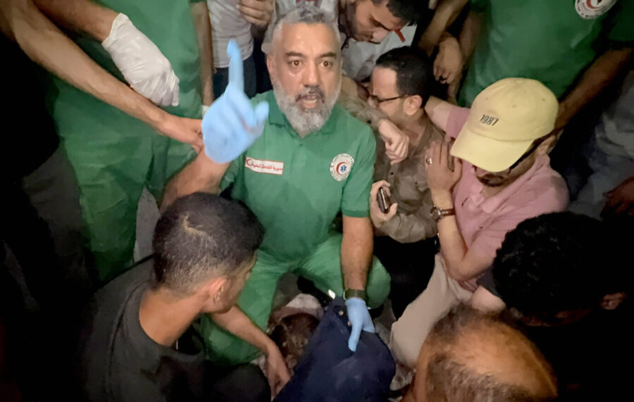 Bei dem Luftangriff der israelischen Armee starben weitere Reporter. Foto: IMAGO / Anadolu Agency