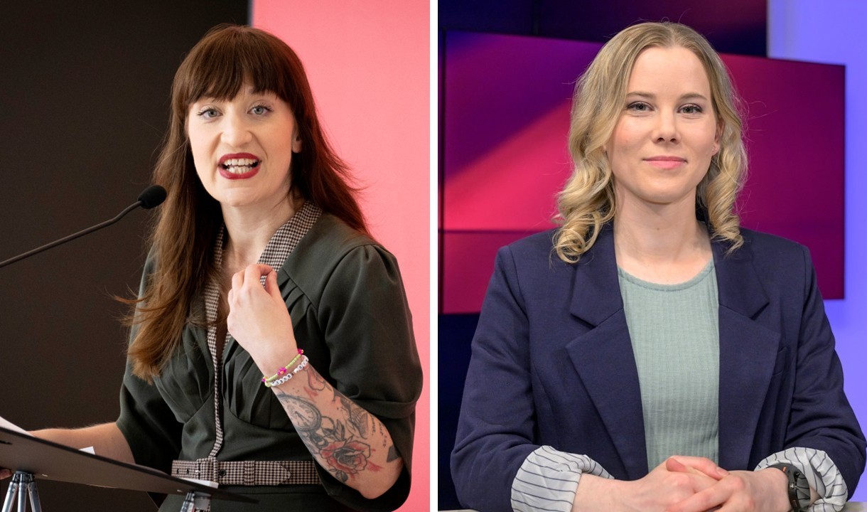 Unterstützung von ungewohnter Seite: Heidi Reichinnek (Linke) kritisiert die Absetzung von Julia Ruhs.