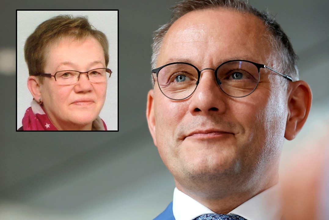 Bad Muskaus Linken-Fraktionsvorsitzende Heidemarie Knoop (links oben) hat kein Problem mit der Schulspende von AfD-Chef Tino Chrupalla.