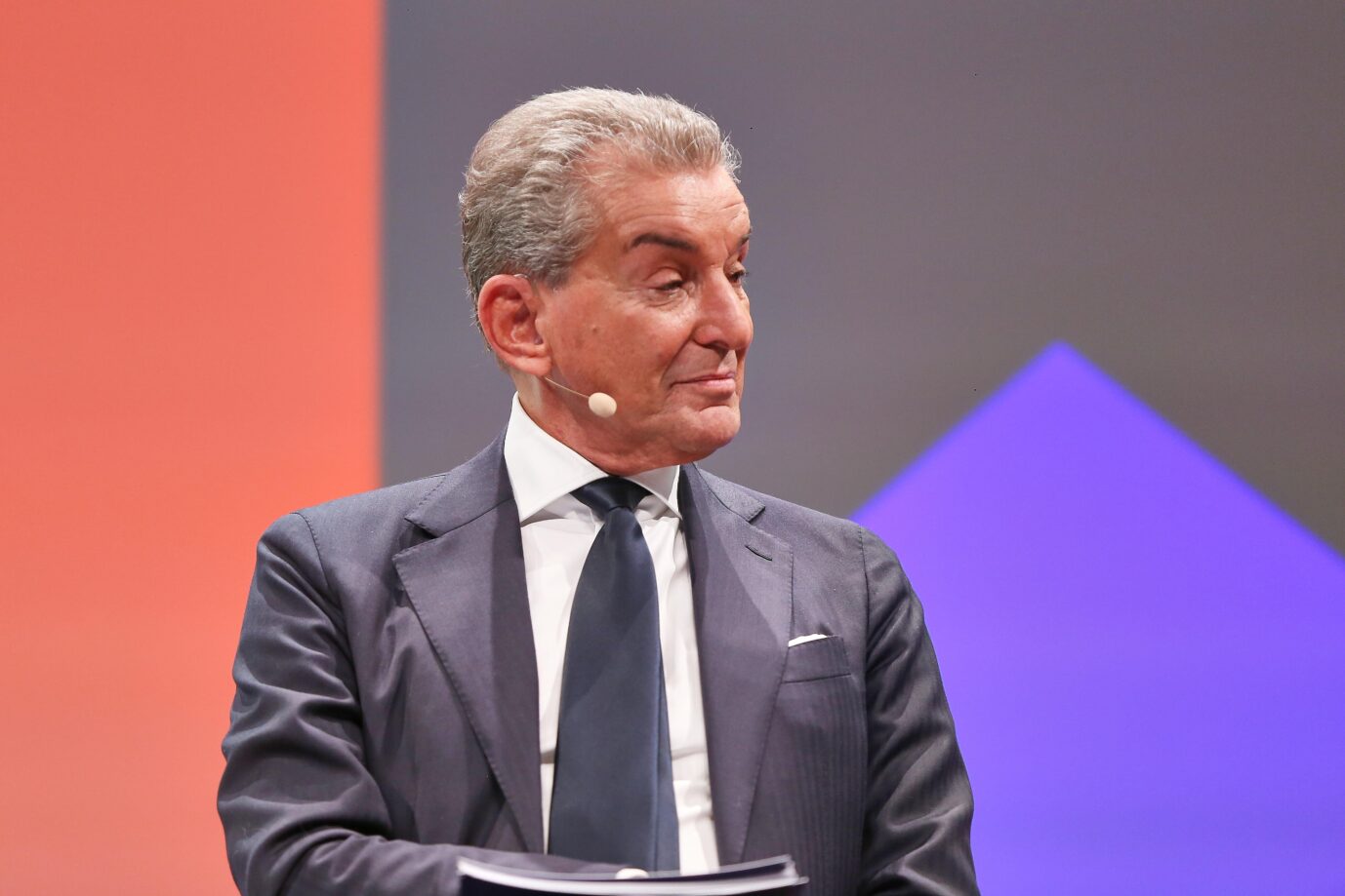 Michel Friedman bei einer Podiumsdebatte von Republica. Kein Opfer rechter Proteste.