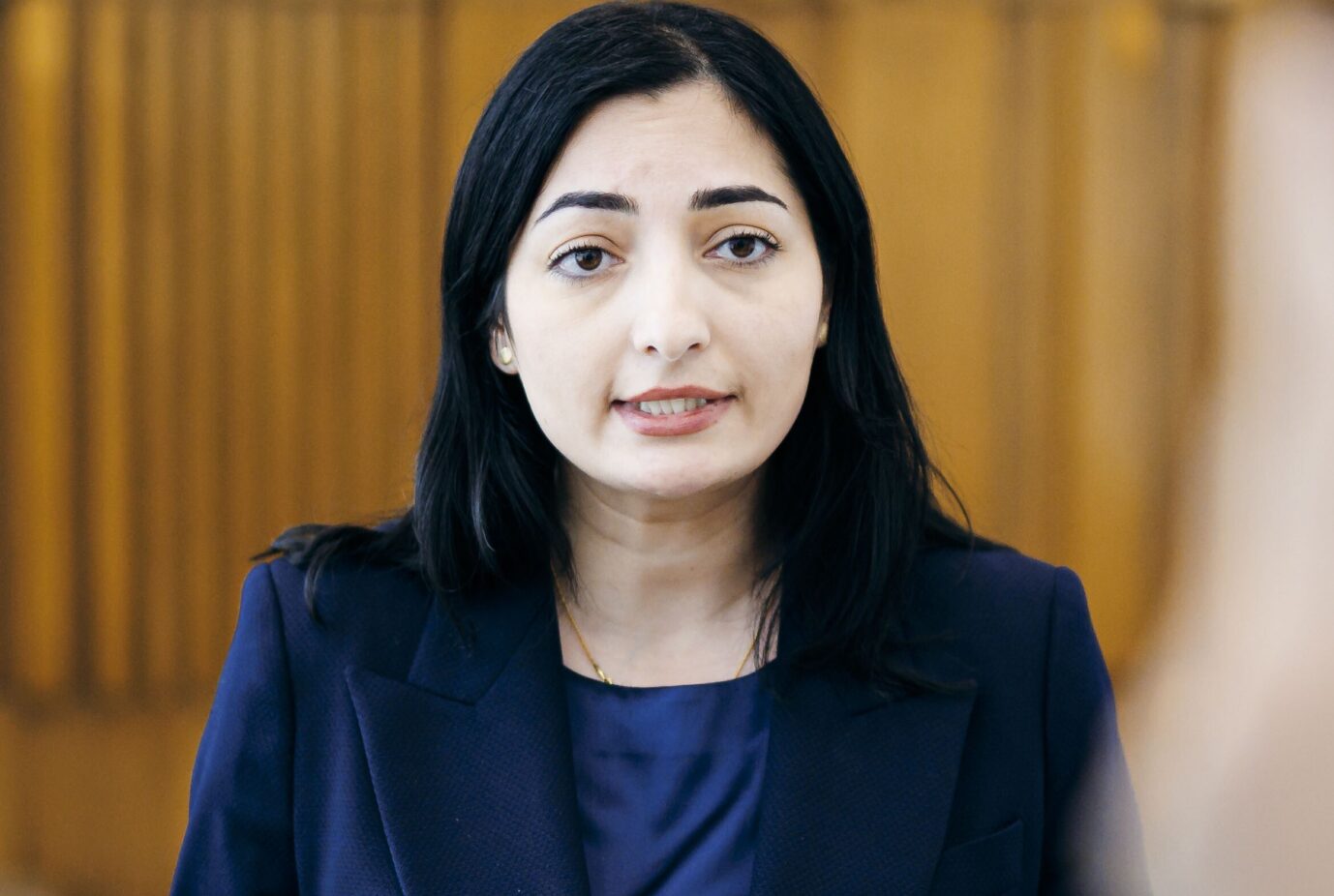 Entwicklungsministerin Reem Alabali Radovan (SPD) freut scih, so viel Steuergeld wie noch nie für Klimaschutz ins Ausland transferiert zu haben.