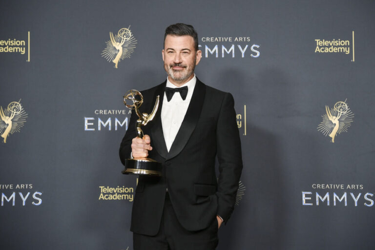 Das Bild zeigt den US-Fernsehmoderator Jimmy Kimmel.