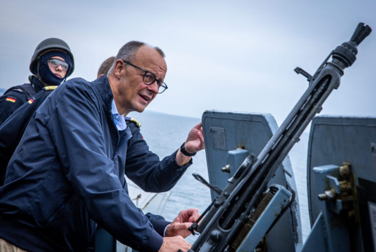 Will Europas Luftraum schützen: Kanzler Friedrich Merz (CDU).