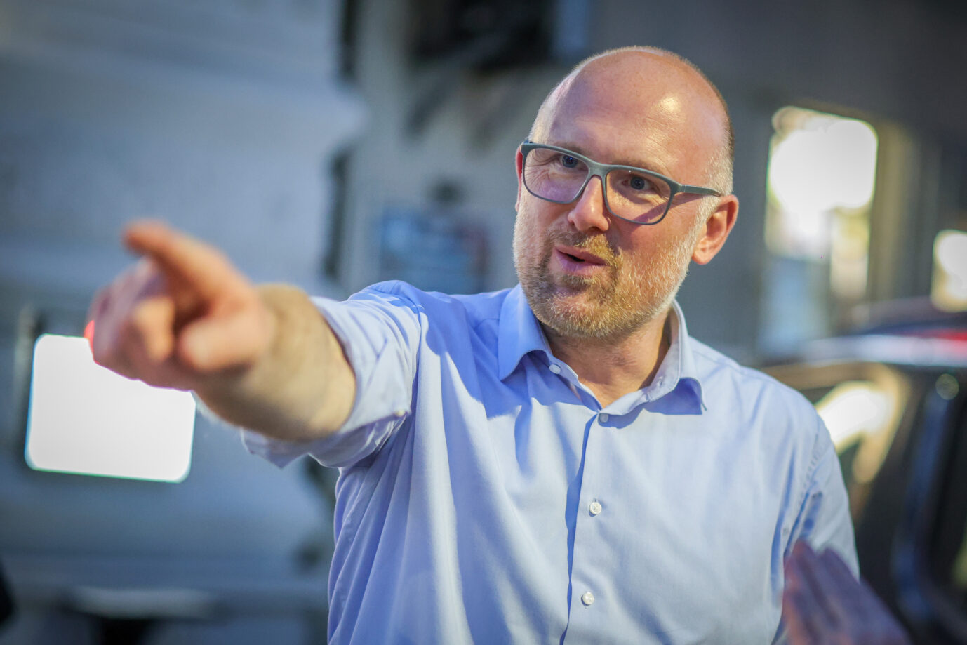 Duisburgs Oberbürgermeister Sören Link (SPD): Er spricht Klartext und darf sich über den Wahlsieg freuen, auch gegen die AfD Foto: picture alliance/dpa | Christoph Reichwein