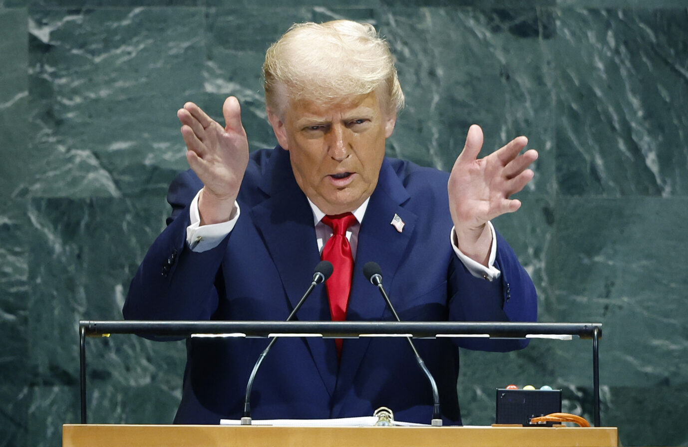 US-Präsident Donald Trump vor der UN-Generalversammlung