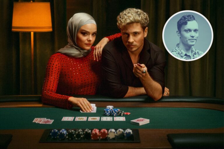 Die beiden Hauptfiguren der ZDF-Serie „High Stakes“, „Ayla“ und „Vincent“: Wokes Wunschdenken trifft zynische Realitätsleugnung. Foto: ZDF/Mario Stumpf