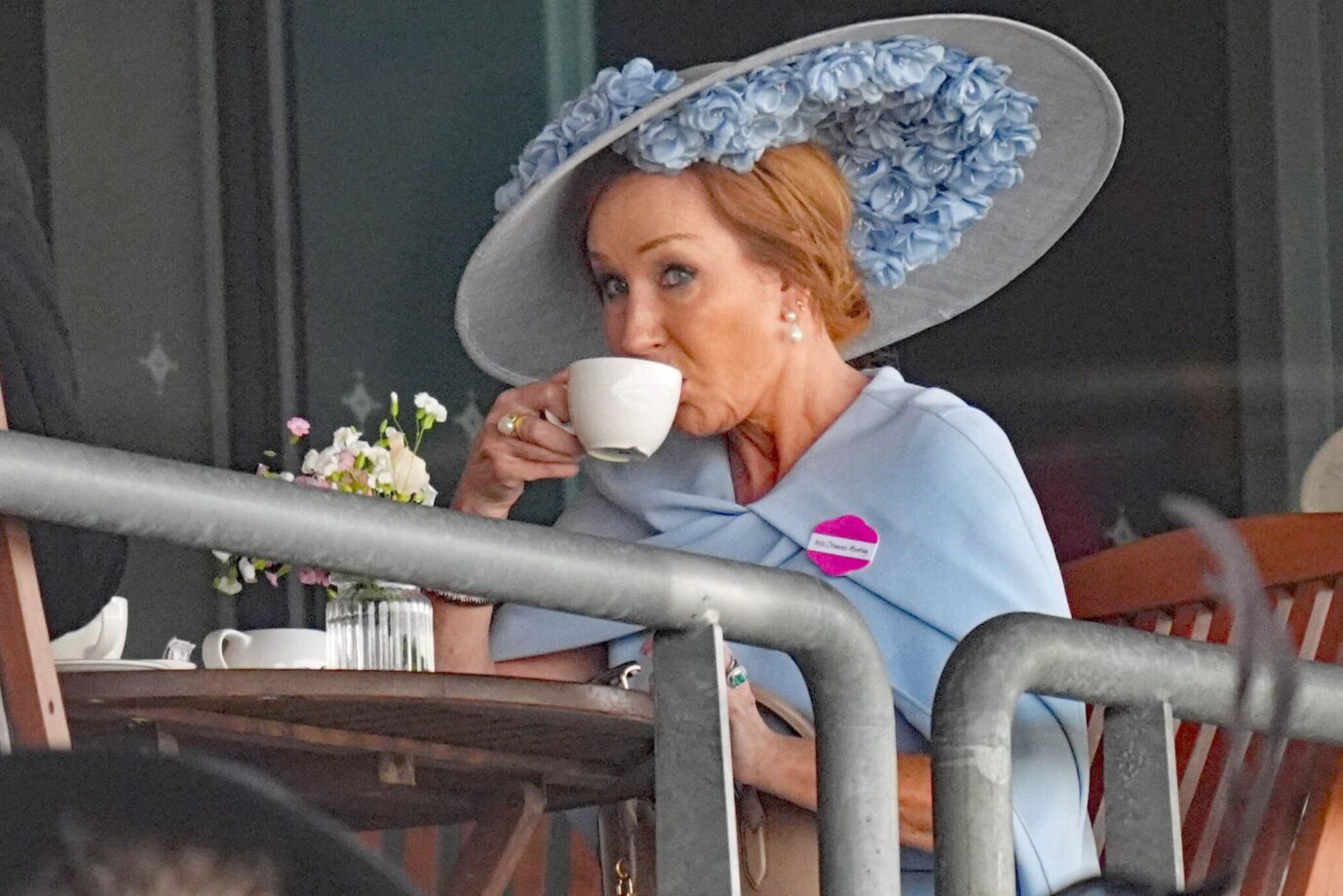 Das Bild zeigt die Harry-Potter-Autorin J.K. Rowling.