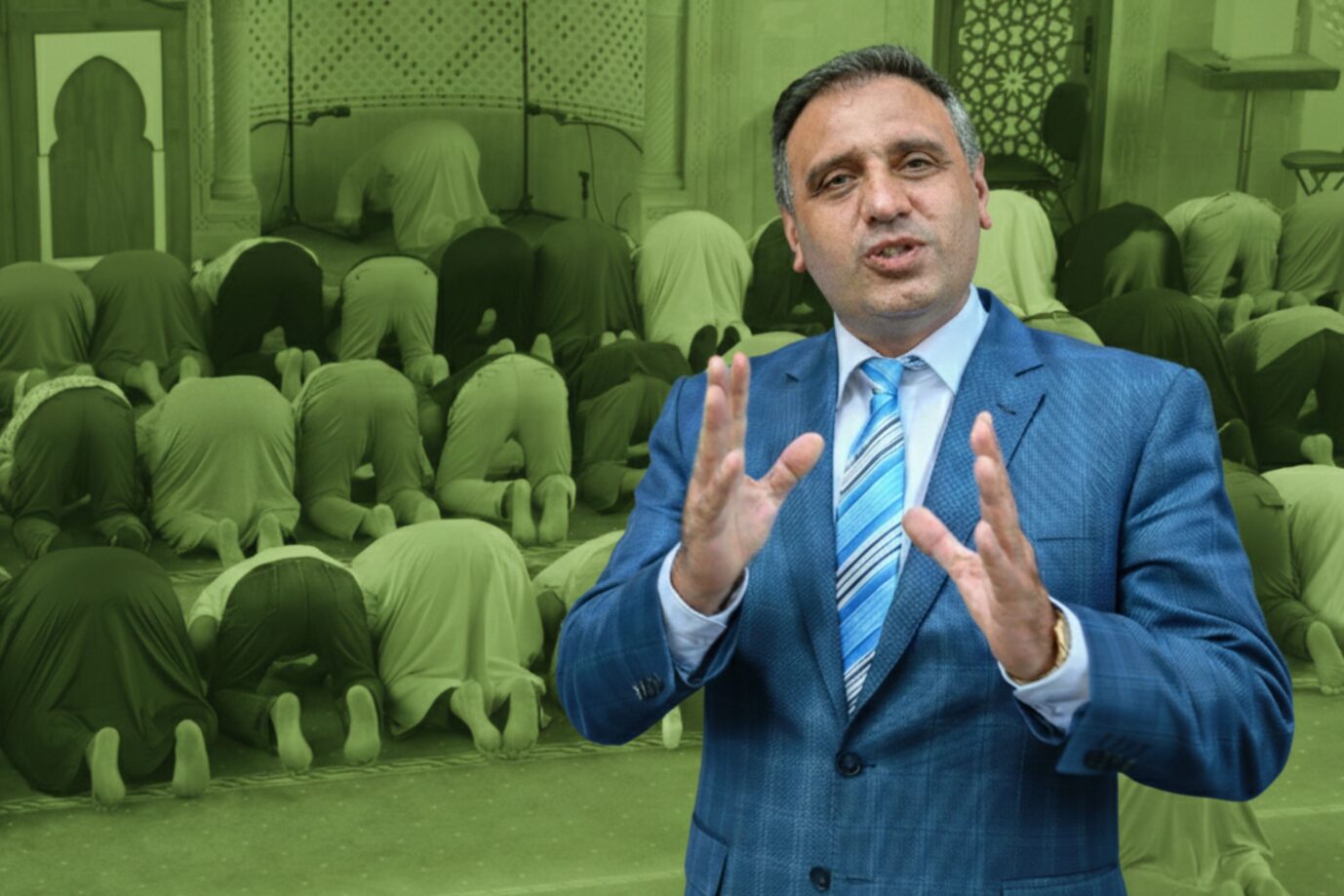 Das Foto zeigt den Duisburger Stadtratskandidaten Yasar Durmus, der in der Vergangenheit mit islamistischen Äußerungen auffiel.