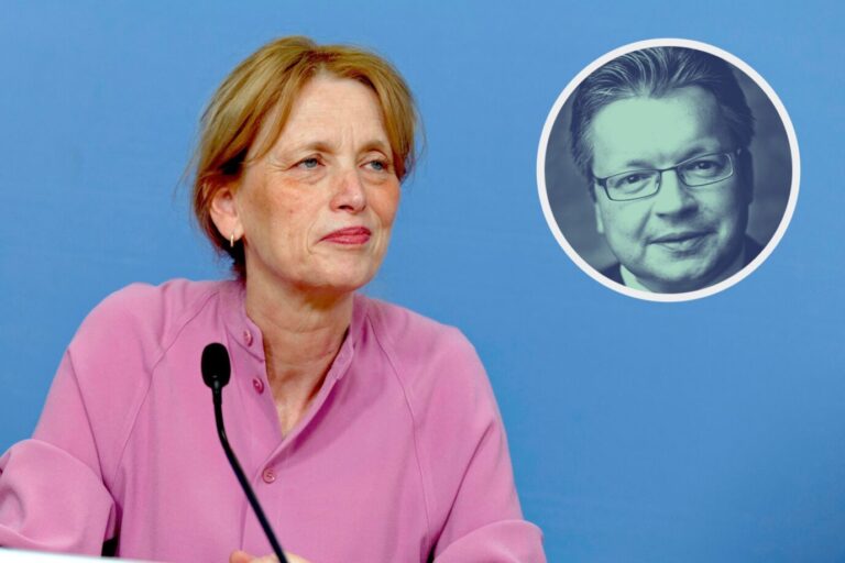 Bundesfamilienministerin Karin Prien (CDU): Sie spricht gerne von „Demokratiearbeit“. Die Bundesregierung hat die Mittel für "Demokratie leben" erheblich aufgestockt. (Themenbild)