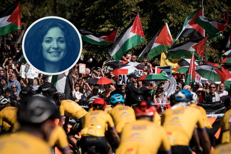 Wegen pro-palästinensischer Proteste konnte in Spanien die Vuelta nicht fortgesetzt werden.