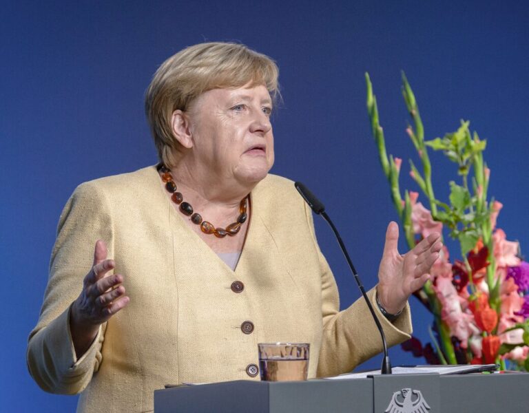 Steht hinter ihrem Kurs von 2015: Ex-Bundeskanzlerin Angela Merkel (CDU). Foto: picture alliance / Geisler-Fotopress | Bernd Elmenthaler/Geisler-Fotopr