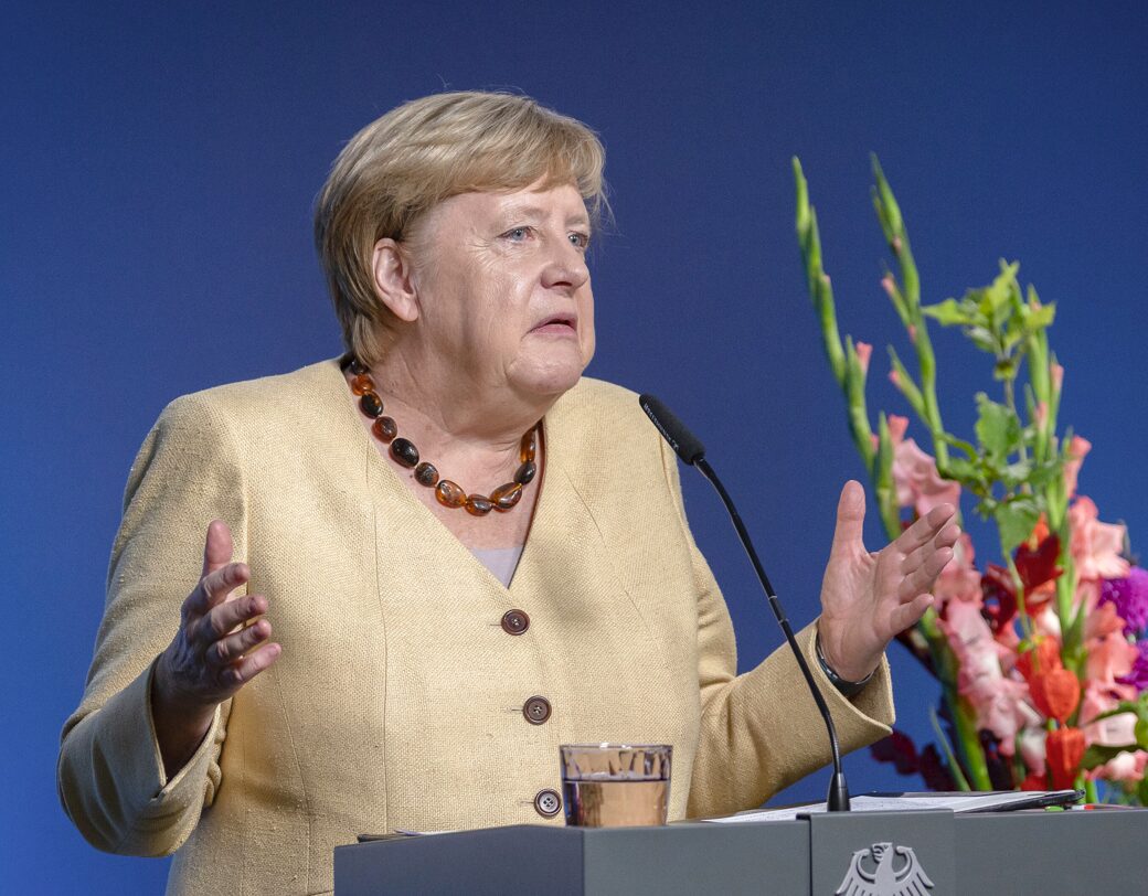 Steht hinter ihrem Kurs von 2015: Ex-Bundeskanzlerin Angela Merkel (CDU). Foto: picture alliance / Geisler-Fotopress | Bernd Elmenthaler/Geisler-Fotopr