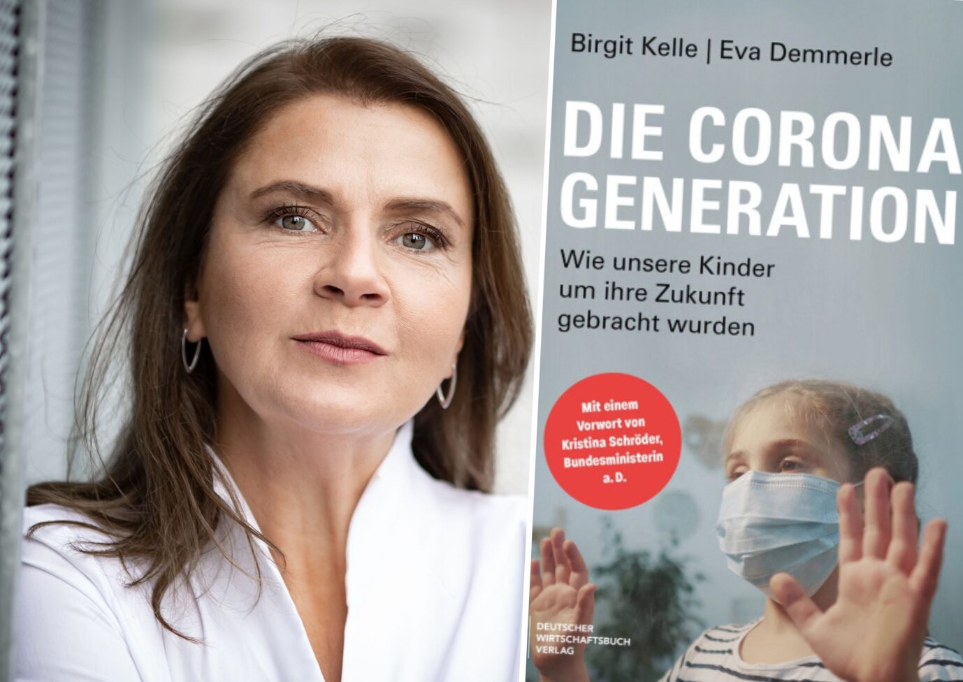 Publizistin, Journalistin, und Autorin Birgit Kelle „Die Corona-Generation. Wie unsere Kinder um ihre Zukunft gebracht wurden“, Foto: Privat/Kerstin Pukall & Deutscher Wirtschaftsbuchverlag