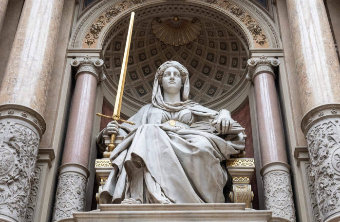 Richter. Justitia. Foto: IMAGO / SEPA.Media