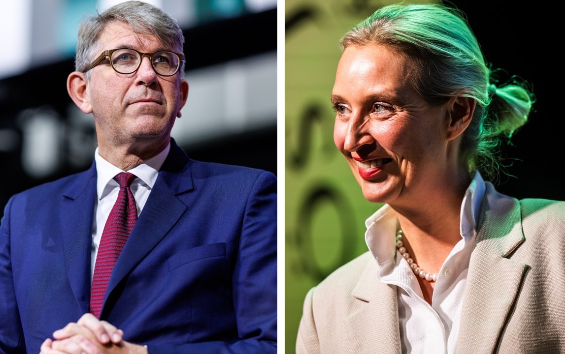 AfD-Chefin Alice Weidel zwingt Kulturstaatsminister Wolfram Weimer juristisch in die Knie.