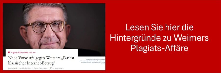 Weimers Plagiatsaffäre