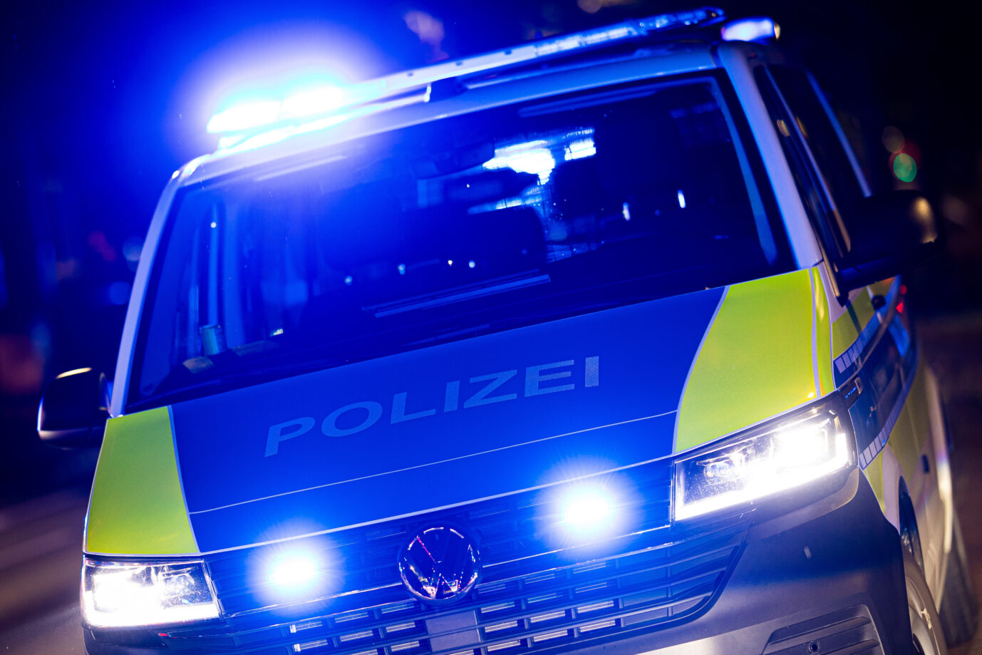 Nächtlicher Polizeieinsatz (Symbolbild): Die Syrer konnten schnell gefaßt werden.