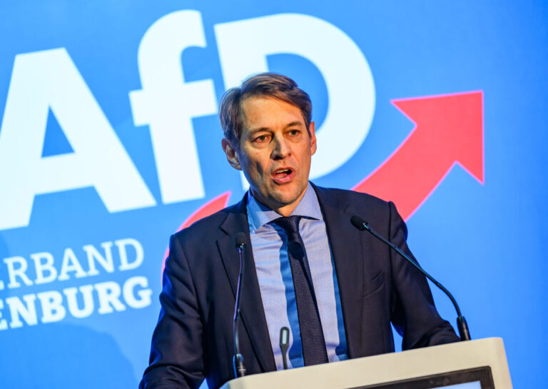 Fordert Weimers Rücktritt: AfD-Politiker Götz Frömming. Foto: picture alliance/dpa | Patrick Pleul