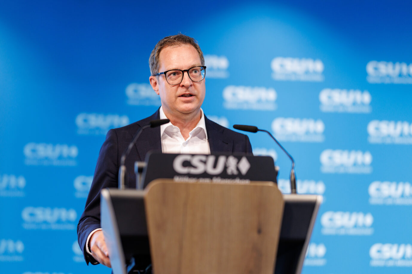 CSU-Generalsekretär Martin Huber kritisiert das ZDF