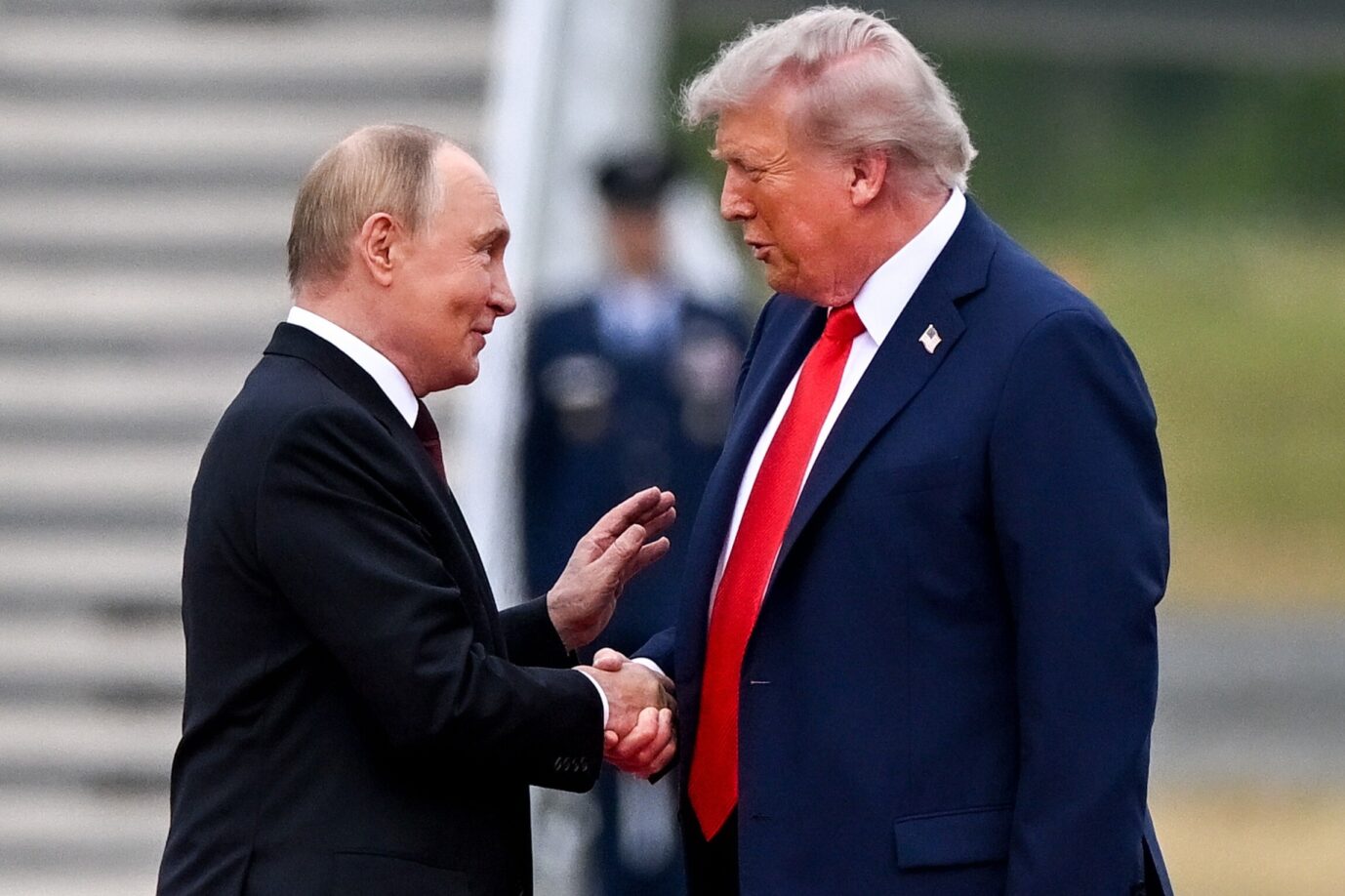 Neuer Versuch für Frieden in Budapest: Donald Trump und Wladimir Putin bei ihrem Treffen in Alaska im August.