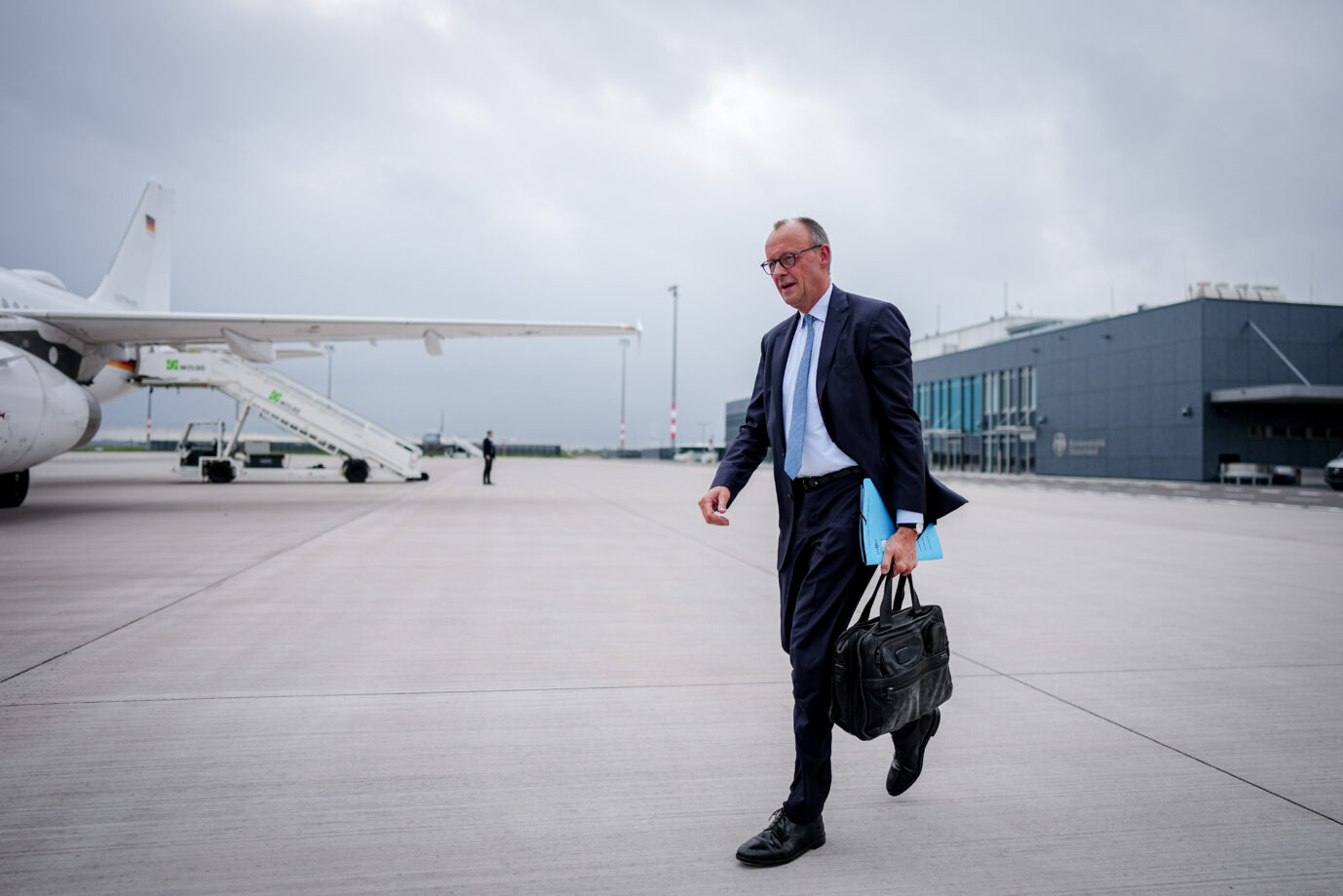 Bringt ein großes finanzielles Versprechen mit nach Ägypten: Bundekanzler Friedrich Merz (CDU). Foto: picture alliance/dpa | Kay Nietfeld
