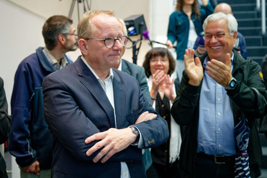 Ludwigshafens neuer Oberbürgermeister: Klaus Blettner (CDU/Freie Wähler).