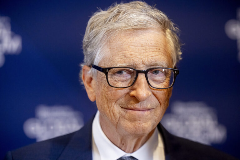 Hat seine Meinung zum Klima offenbar gewandelt: Bill Gates. Foto: picture alliance / Dutch Photo Press | Patrick van Katwijk