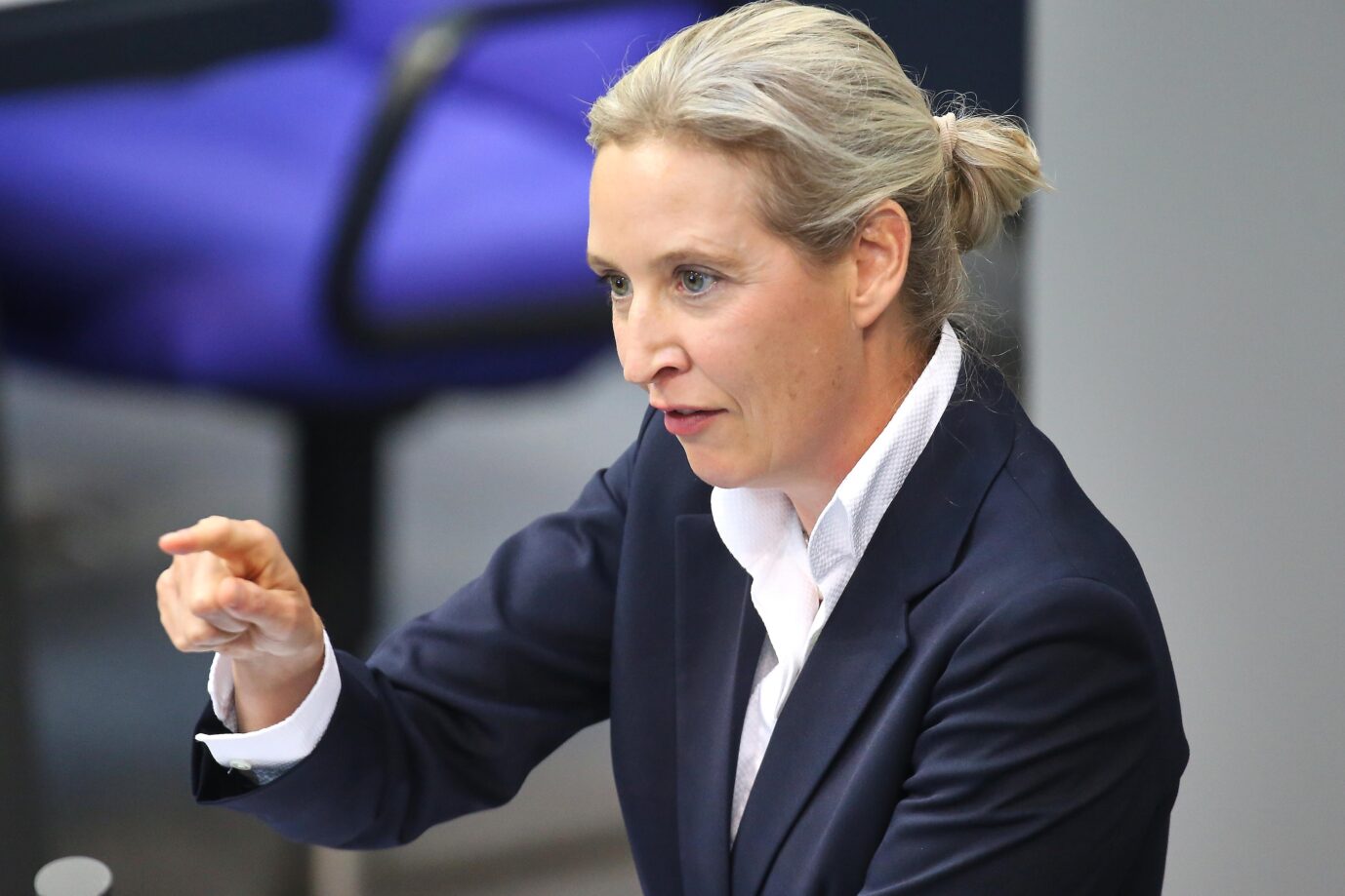 Berlin, Deutschland: Deutscher Bundestag: 27. Bundestagssitzung - Haushaltswoche: Alice Weidel, AfD