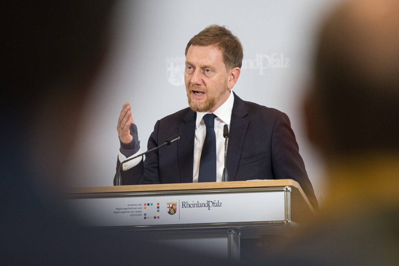 Sachsen Ministerpräsident Michael Kretschmer.