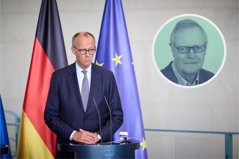 Bundeskanzler Friedrich Merz (CDU): Im Umgang mit Rußland liegt der Ball nun bei ihm. (Themenbild/Collage)
