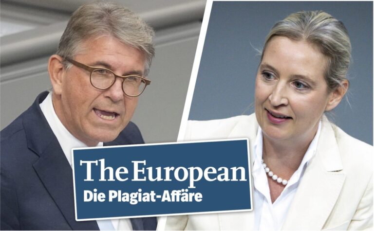 Alice Weidel und Wolfram Weimer
