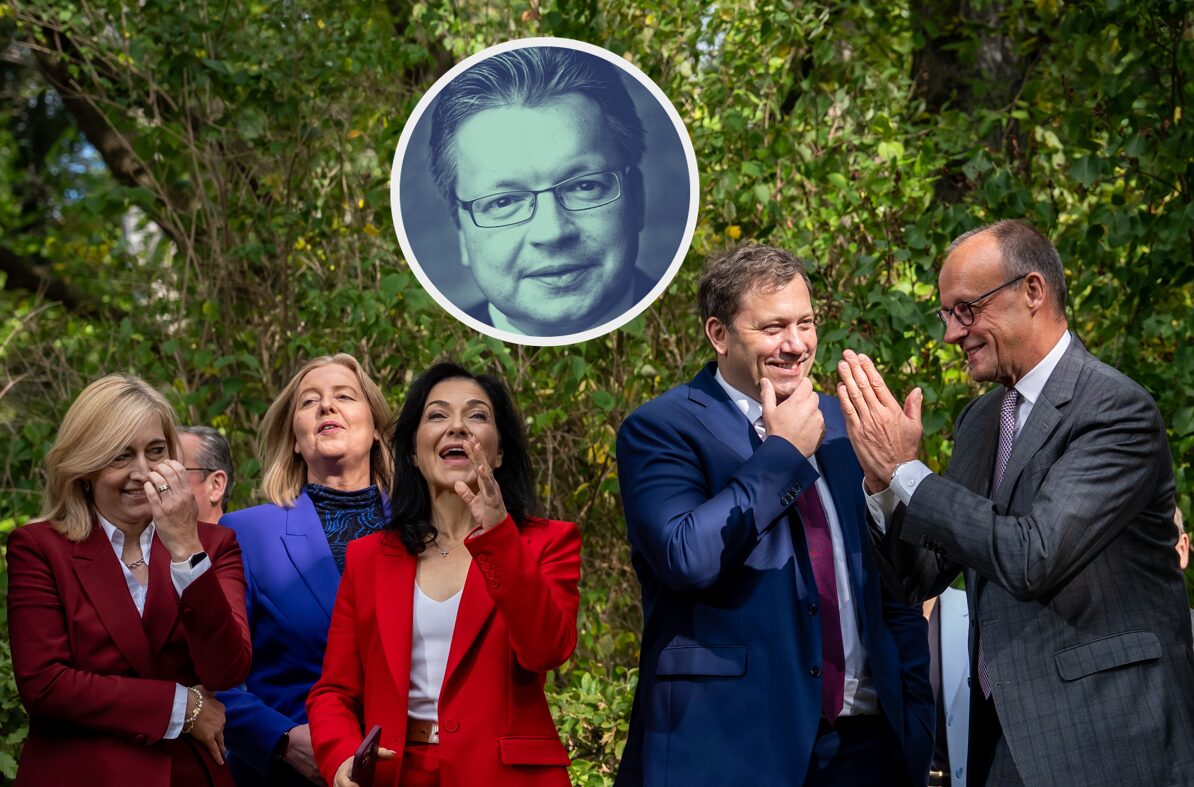 Auch wenn es bei der Bundesregierung gerade nicht rundläuft, die Stimmung bei der Koalitionsklausur ist wenigstens gut.