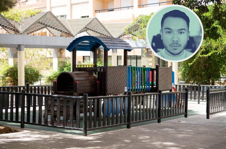 Ein leerer Kinderspielplatz in Spanien: Folge des demographischen Niedergangs.