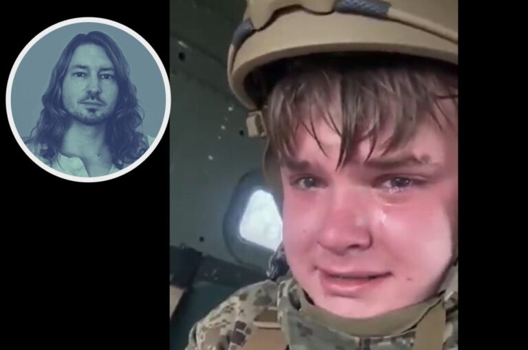 Der weinende ukrainische Kindersoldat kommt aus einem mit KI erstellten Fake-Video.