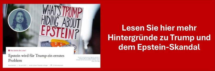 Epstein-Skandal und Trump 