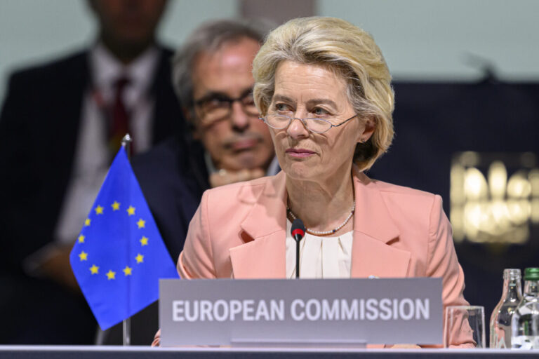 EU-Kommissionspräsidentin Ursula von der Leyen