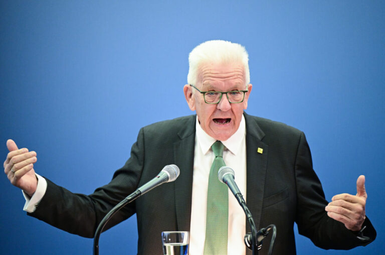 Baden-Württembergs Ministerpräsident Winfried Kretschmann